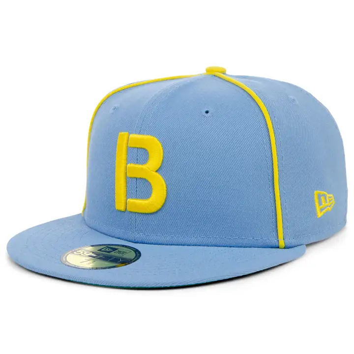 Casquette 59FIFTY Boston Red Sox MLB Powder Blue Pipe SKBL/SKBL