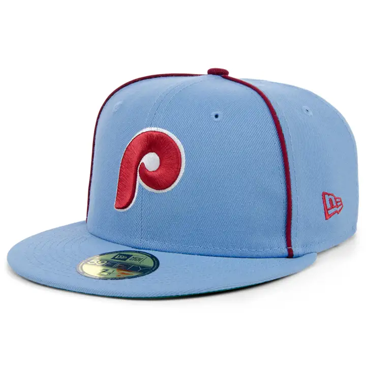 Philadelphia Phillies MLB Powder Blue Pipe 59FIFTY SKBL/SKBL