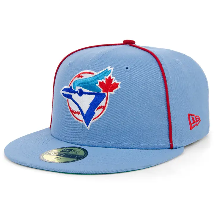 Casquette ajustée Toronto Blue Jays MLB Powder Blue Pipe 59FIFTY SKBL/SKBL