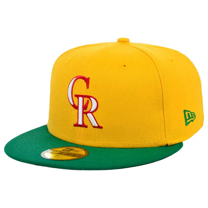 Fournitures scolaires MLB 59FIFTY YEL/GRN Colorado Rockies
