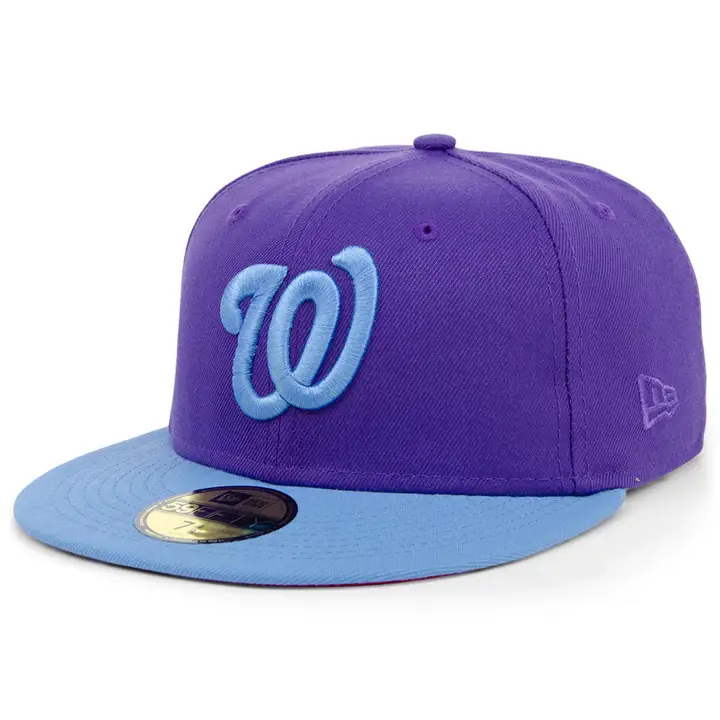 Casquette 59FIFTY MLB Toasted Pastry Washington Nationals VIOLET/BLEU