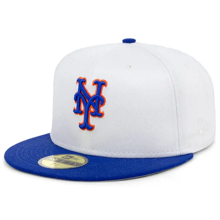 New York Mets MLB Core Coop 59FIFTY BLANC/BLEU/GRIS