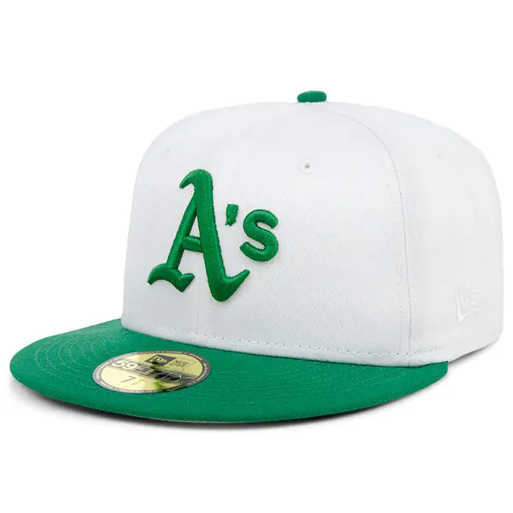 Casquette 59FIFTY Oakland Athletics MLB Core Coop BLANC/VERT/GRIS