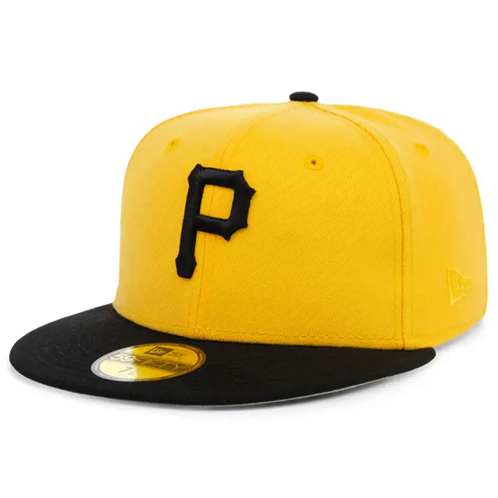 Casquette 59FIFTY MLB Core Coop Pittsburgh Pirates JAUNE/NOIR/GRIS