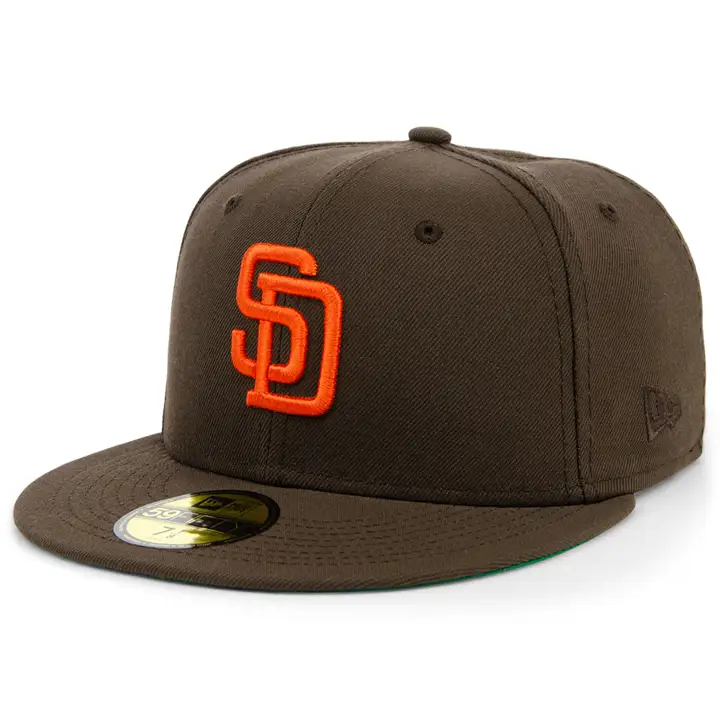 Casquette 59FIFTY MLB Core Coop San Diego Padres marron/marron/vert