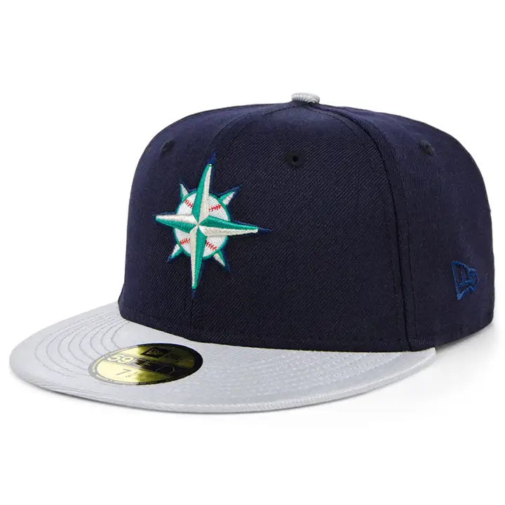 Seattle Mariners MLB Core Coop 59FIFTY BLEU MARINE/GRIS/GRIS