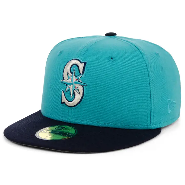 Seattle Mariners MLB Core Coop 59FIFTY TEAL/NAVY/GRY