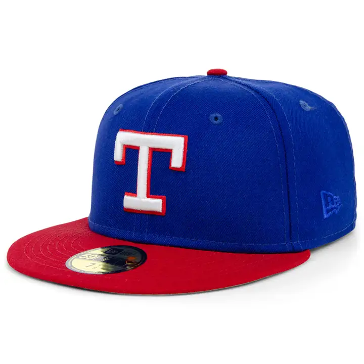 Texas Rangers MLB Core Coop 59FIFTY BLEU/ROUGE/GRIS