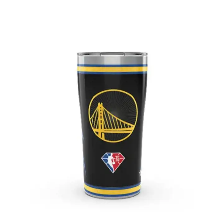 Bouteille isotherme Golden State Warriors 20 oz MixTape City Edition en acier inoxydable