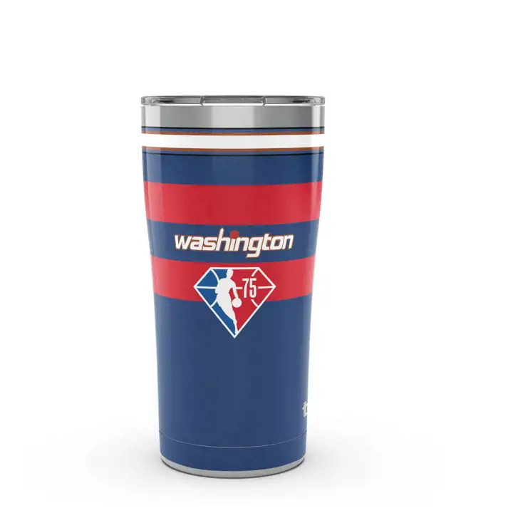 Bouteille isotherme 20 oz Washington Wizards MixTape City Edition en acier inoxydable