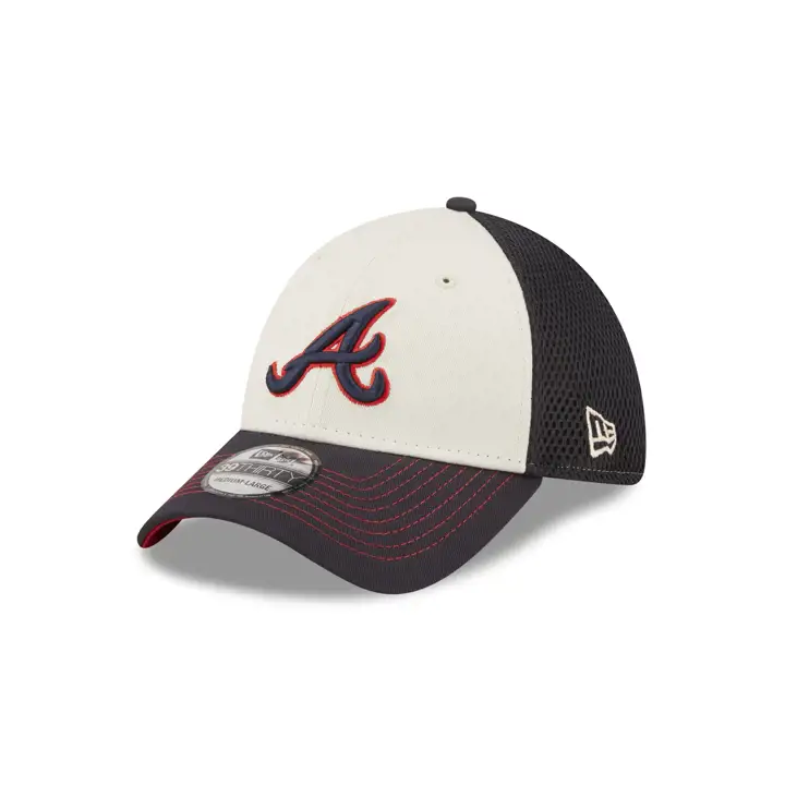 Casquette MLB 2-tons 39Thirty Atlanta Braves pierre/marine