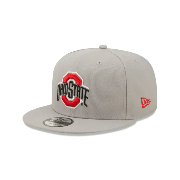 Casquette athlétique NCAA Core 950 Snap Ohio State Buckeyes O gry