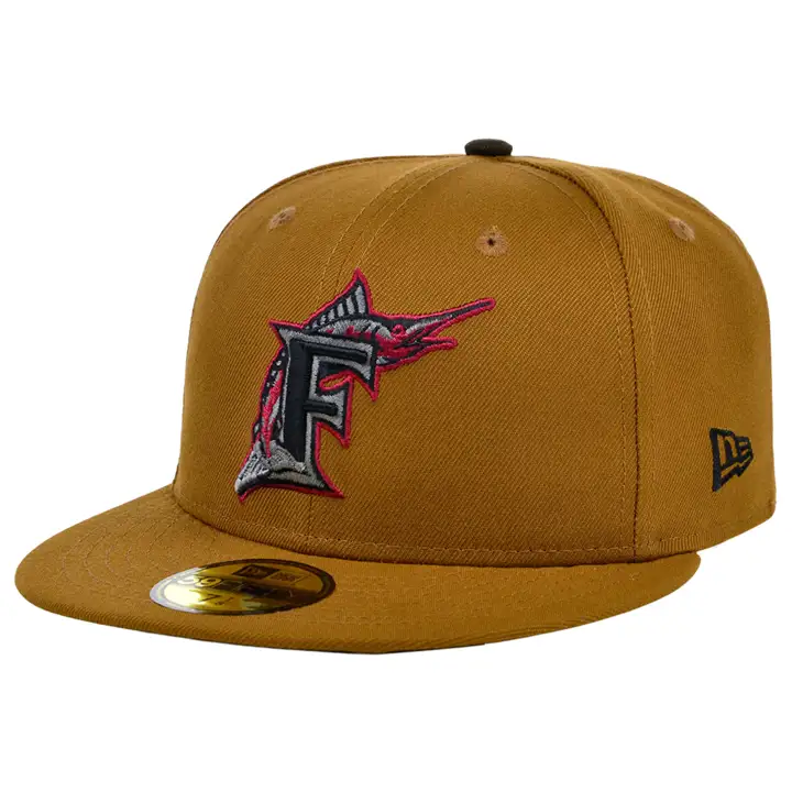 Casquette Florida Marlins MLB Cigar 59FIFTY marron/marron/noyer