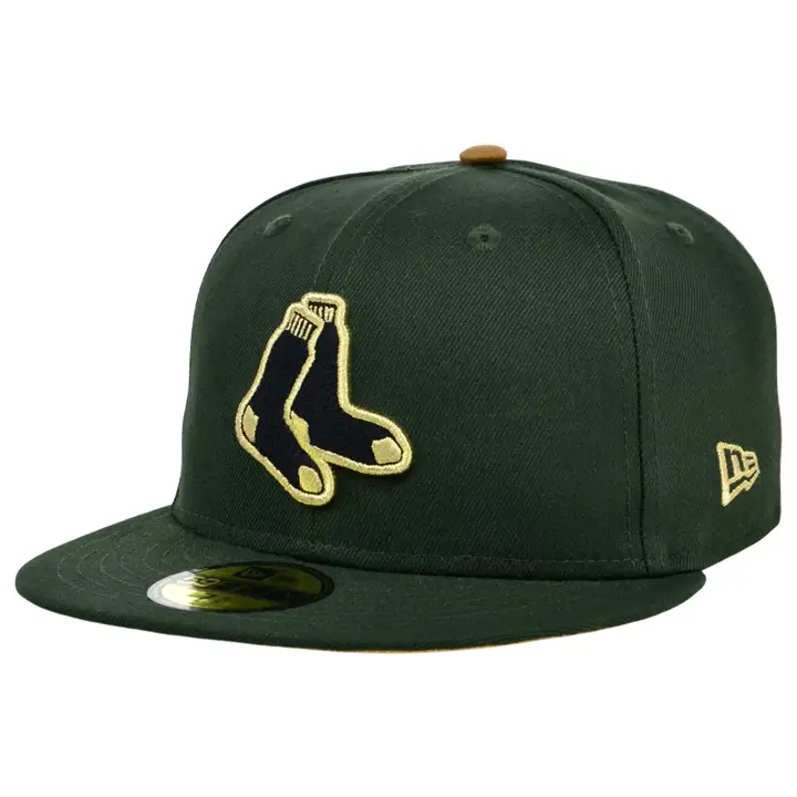 Casquette 59FIFTY Boston Red Sox MLB Champagne vert/vert/doré
