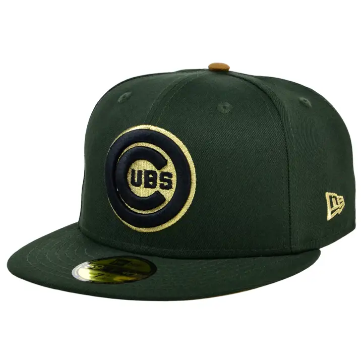 Casquette 59FIFTY MLB Chicago Cubs Champagne vert/vert/gl