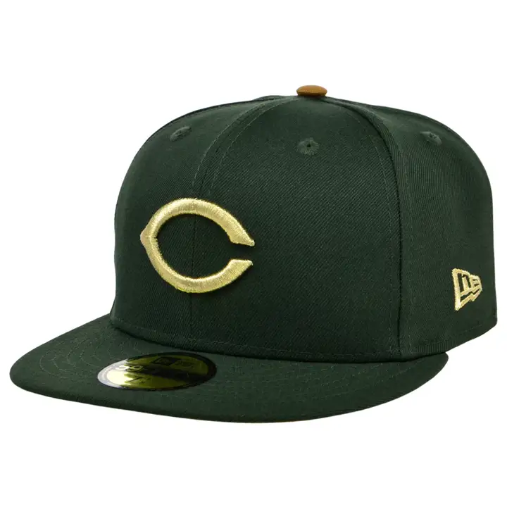 Casquette 59FIFTY MLB Cincinnati Reds Champagne vert/vert/gl
