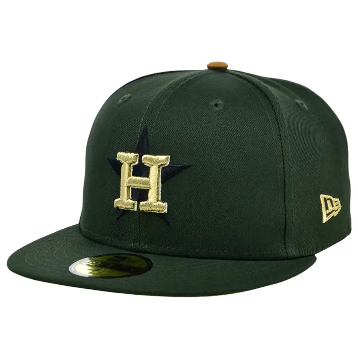 Casquette 59FIFTY MLB Houston Astros Champagne vert/vert/gl