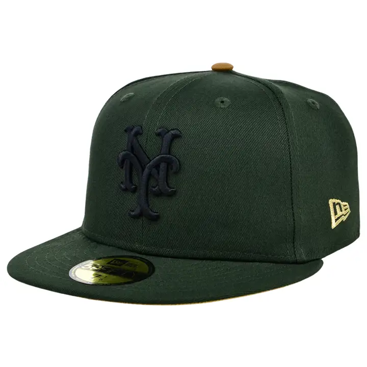 Casquette New York Mets MLB Champagne 59FIFTY vert/vert/or