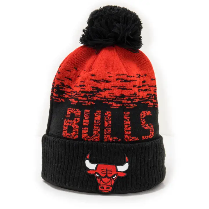 NBA Basic EU NOS Sport Cuff Knit Chicago Bulls noir/rouge