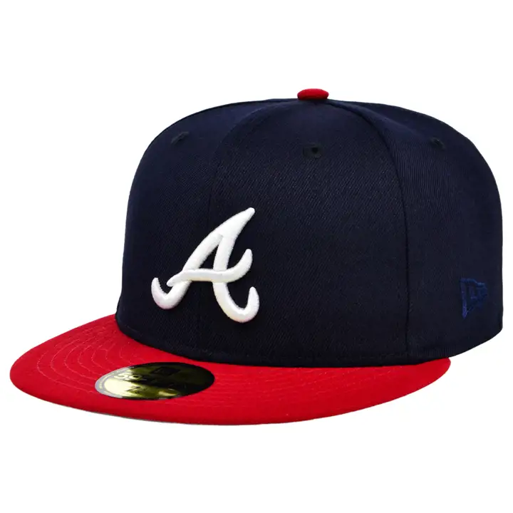 Casquette MLB Core Current 59FIFTY Atlanta Braves bleu marine/rouge/gris
