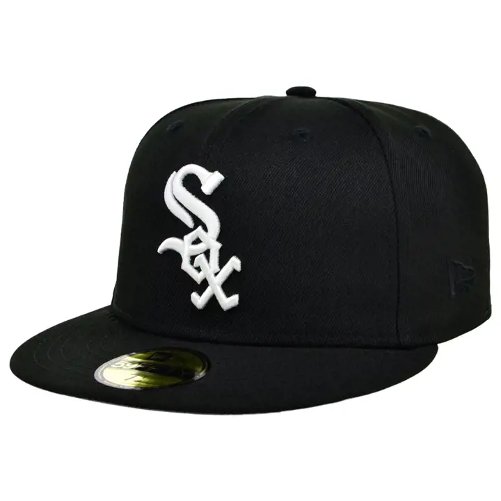 Casquette MLB Core Current 59FIFTY Chicago White Sox noir/noir/gris