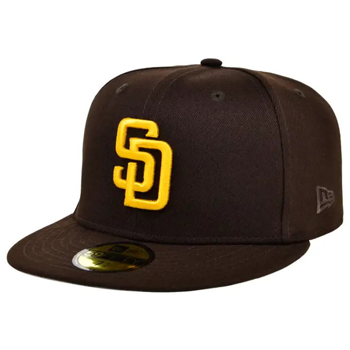 Casquette 59FIFTY MLB Core Current San Diego Padres marron/marron/gris