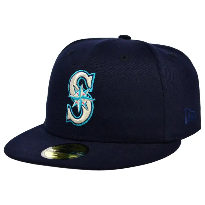 Casquette 59FIFTY MLB Core Current Seattle Mariners Bleu Marine/Bleu Marine/Gris