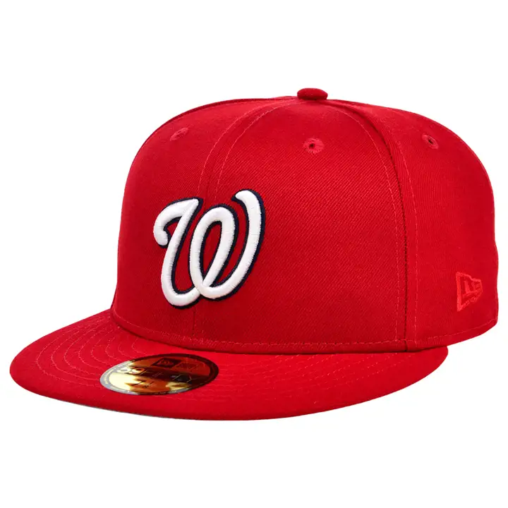 MLB Core Current 59FIFTY Washington Nationals Rouge/Rouge/gris