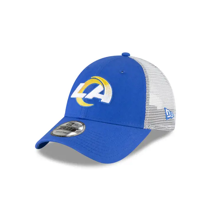 Los Angeles Rams NFL Team Trucker 9forty NEW ERA rbl/wht