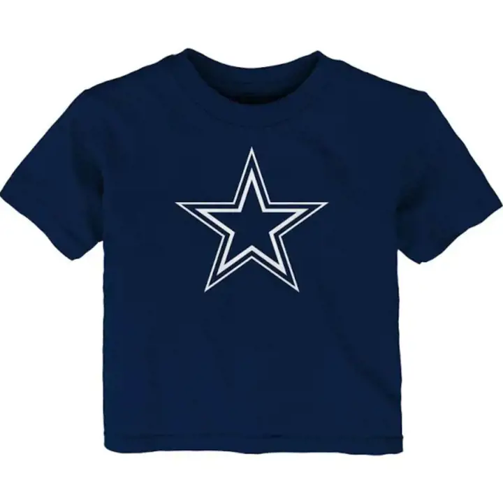 T-shirt marine pour tout-petit NFL Dallas Cowboys avec logo principal 22