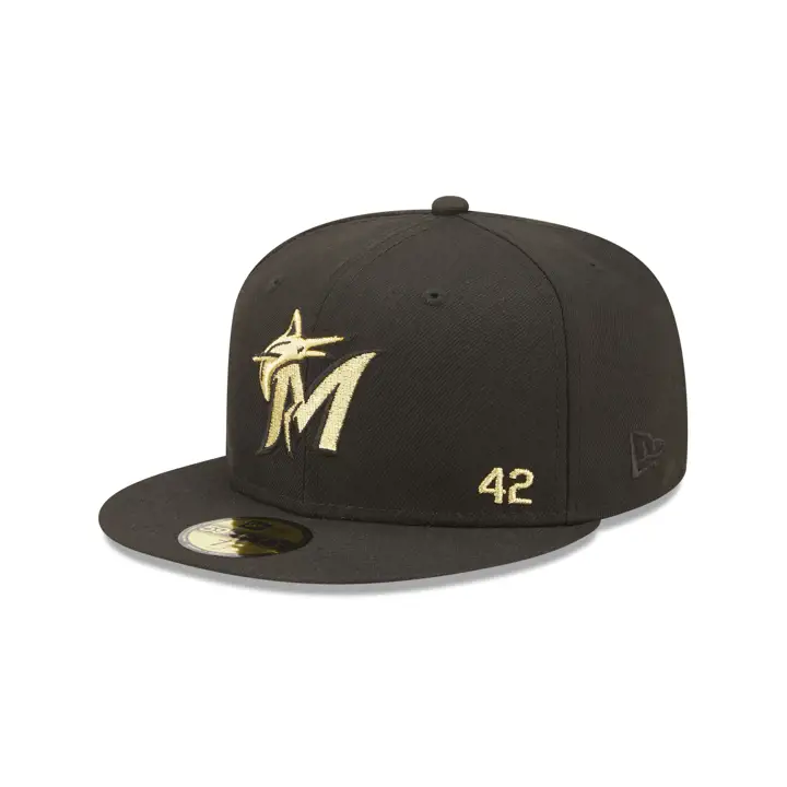 MLB TY Jackie 2.0 59FIFTY Miami Marlins noir