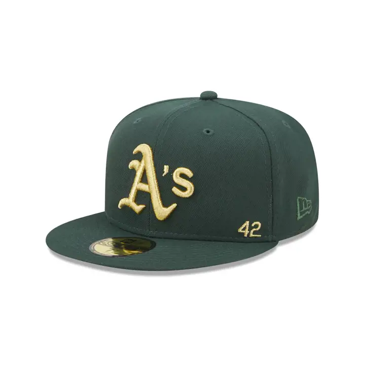 Casquette 59FIFTY MLB TY Jackie 2.0 Oakland Athletics vert