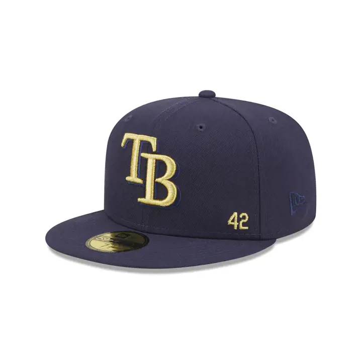 Casquette 59FIFTY MLB TY Jackie 2.0 Tampa Bay Rays bleu marine