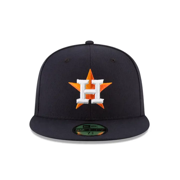 Houston Astros 21 MLB WS Patch 59FIFTY RD MARINE/ORANGE