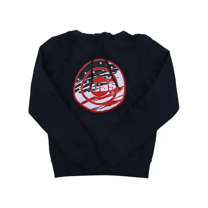 Sweat à capuche MLB Americana marine Chicago Cubs
