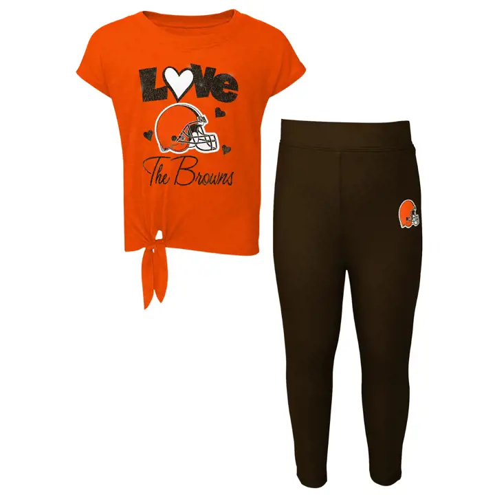 Cleveland Browns NFL Ensemble pour Fille Bébé Forever Love 22 org