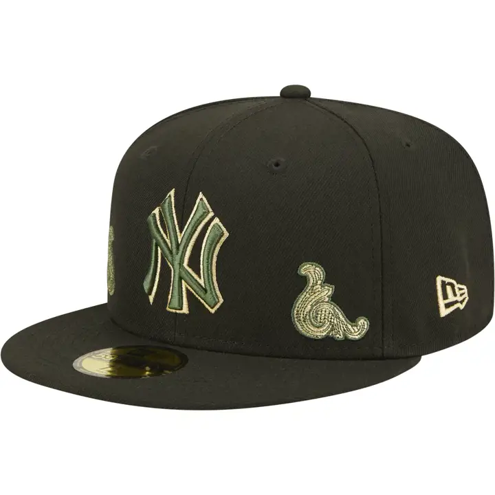 New York Yankees MLB Cashed Check 59FIFTY blc/blc/or