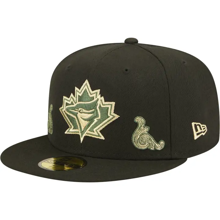 Casquette 59FIFTY MLB Toronto Blue Jays noir/noir/brillant