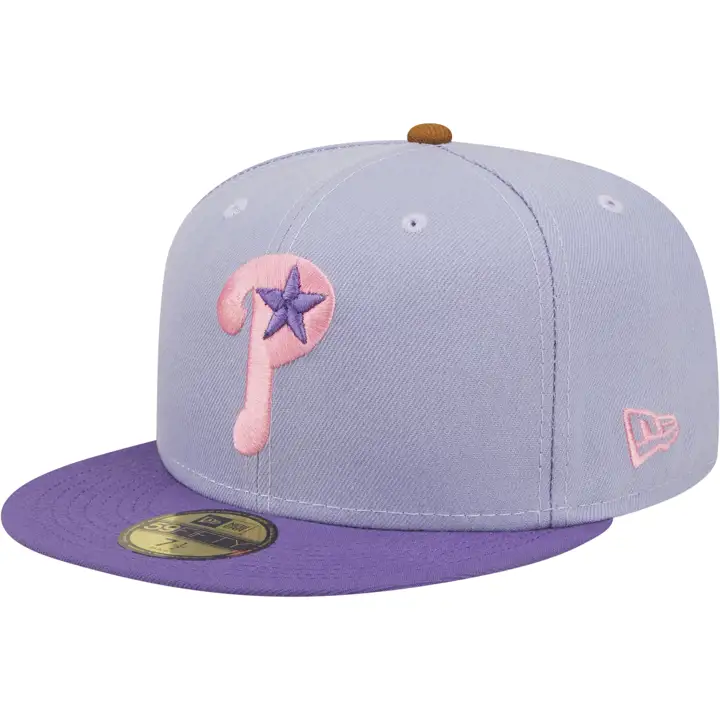 Casquette 59FIFTY MLB Bunny Hop des Philadelphia Phillies lavande/violette/turquoise