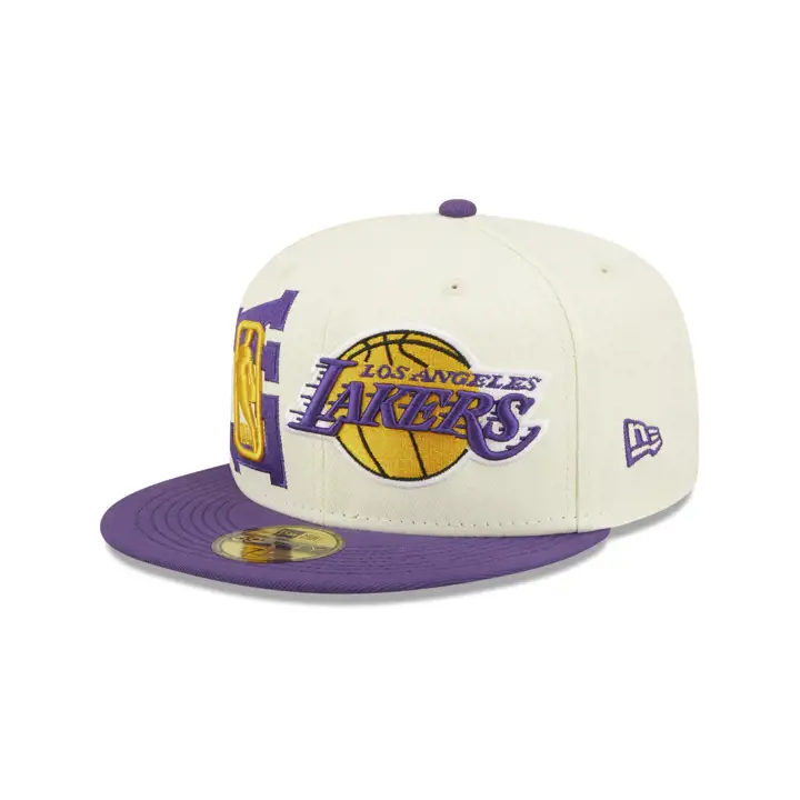Los Angeles Lakers NBA Draft 2022 59FIFTY IVO/PUR/GRY