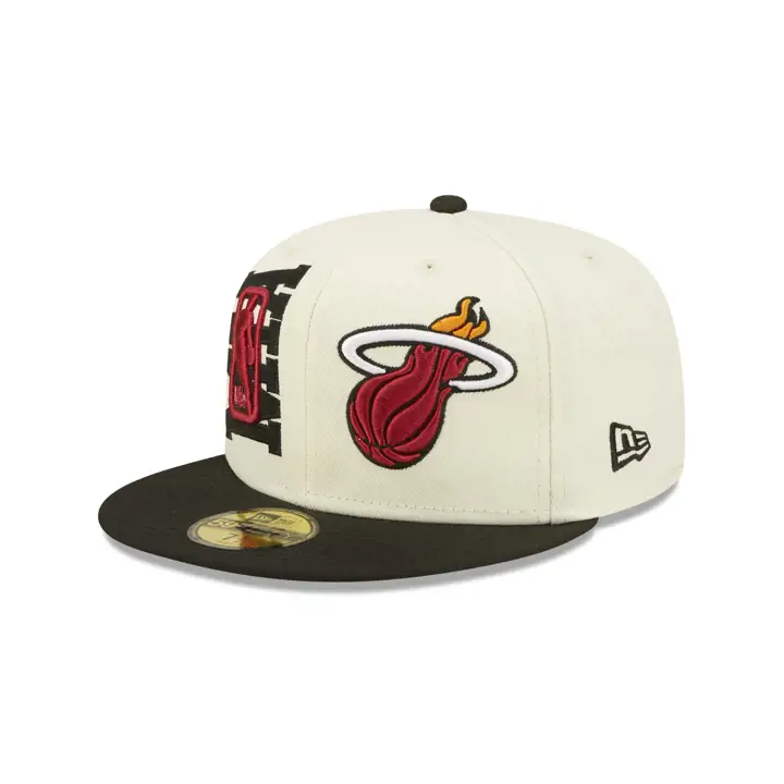 Miami Heat NBA Draft 2022 59FIFTY IVO/BLK/GRY