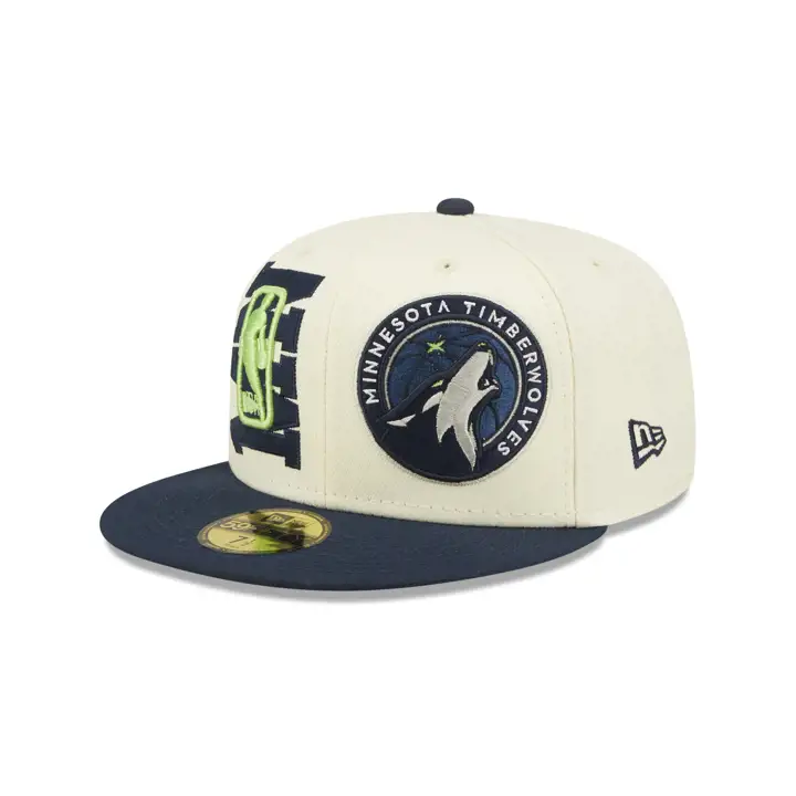 Minnesota Timberwolves NBA Draft 2022 59FIFTY IVO/BLEU/GRIS