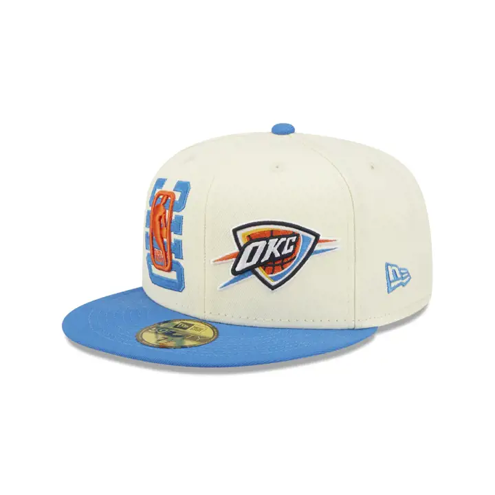 Oklahoma City Thunder NBA Draft 2022 59FIFTY IVO/BLEU/GRIS