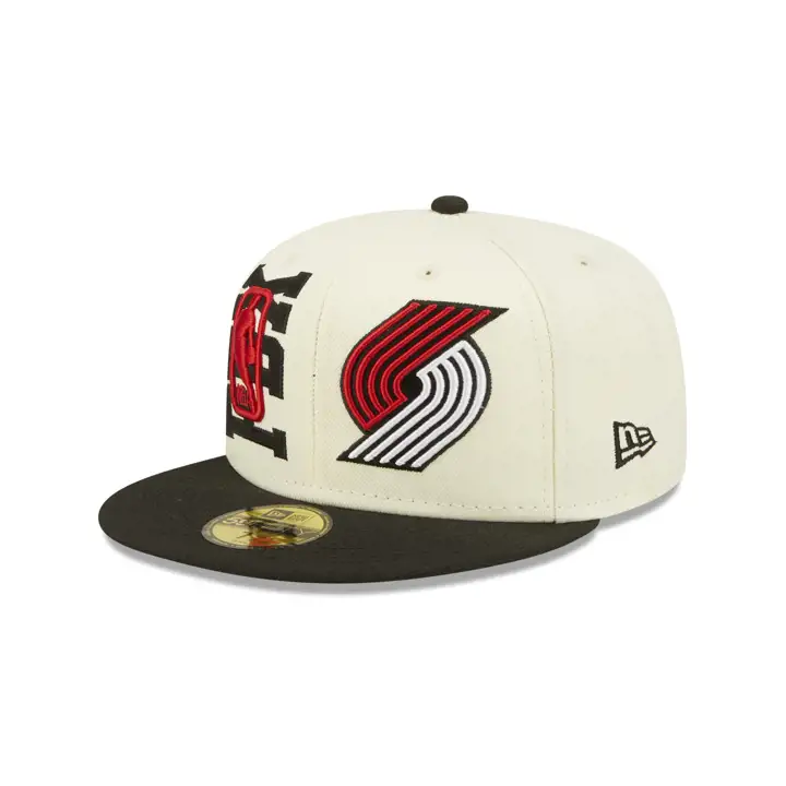 Portland Trail Blazers NBA Draft 2022 59FIFTY IVO/BLK/GRY