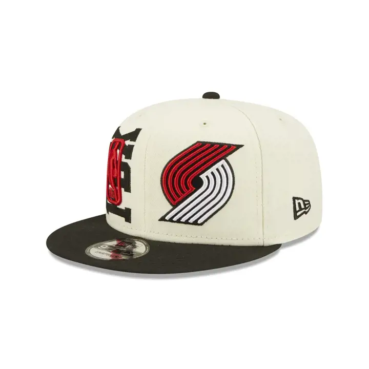 Casquette Portland Trail Blazers NBA Draft 2022 9FIFTY IVO/BLK/GRY