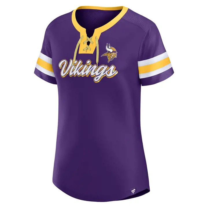 Minnesota Vikings NFL Maillot de mode Athéna Femme 22 Pur