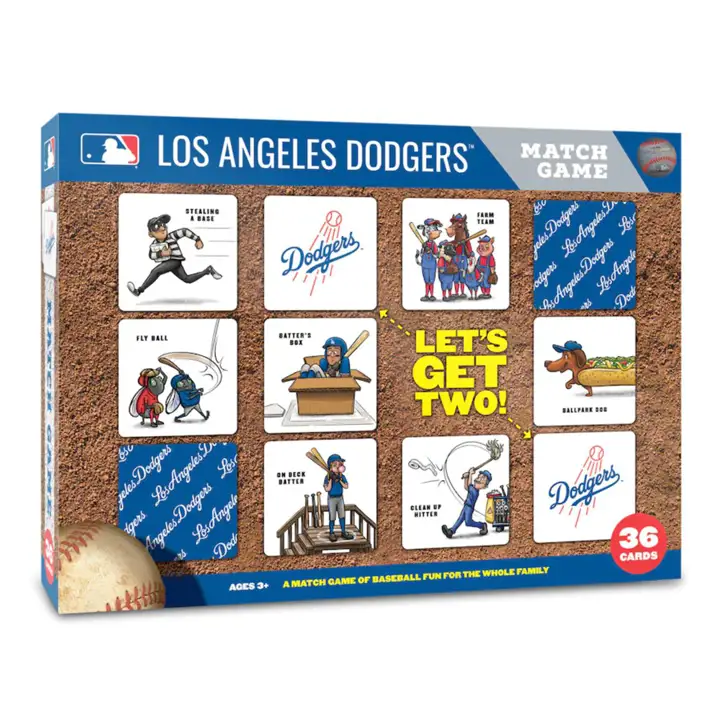 Jeu de mémoire : Les Dodgers de Los Angeles