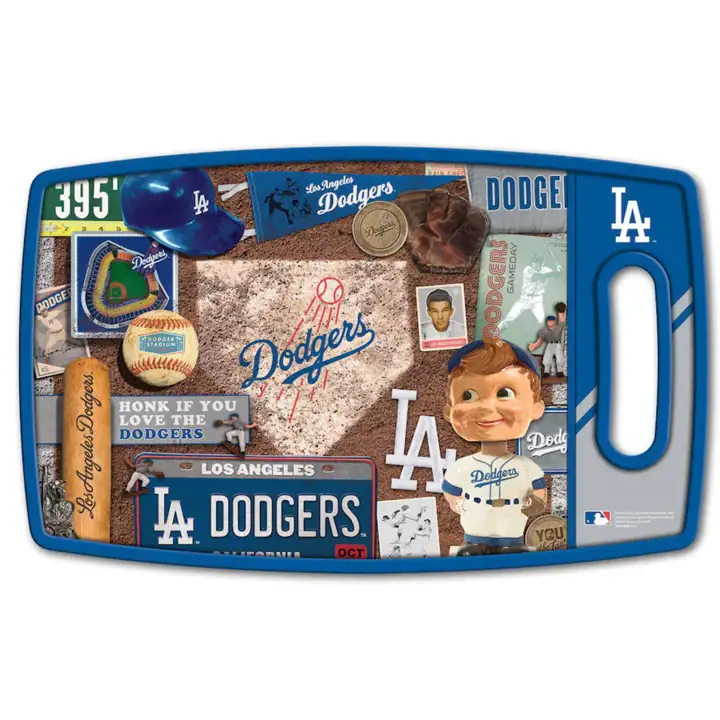 Planche à découper rétro - Los Angeles Dodgers