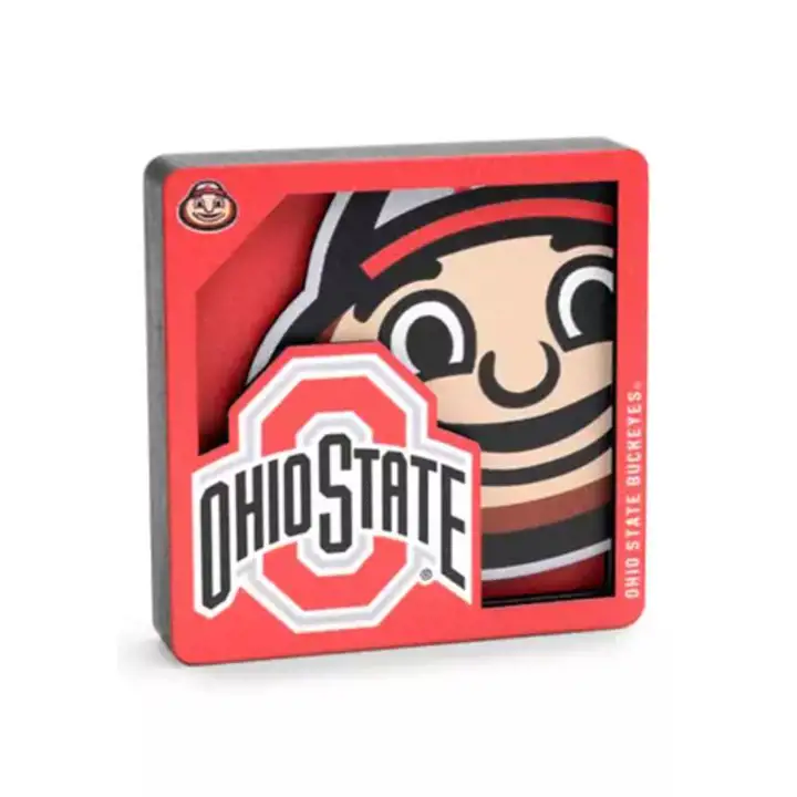 Aimant de la série Logo 3D des Buckeyes de l'Ohio State