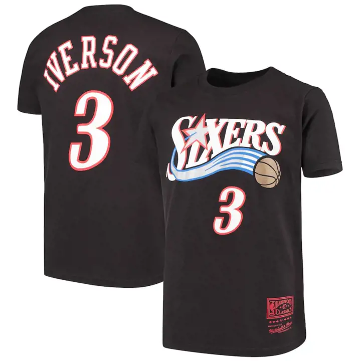T-shirt jeune Philadelphia 76ers NBA Hardwood Classic - Joueur